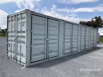 2026 40 ft High Cube Multi-Door 40 Ft One-Way High Cube Contenedor de almacenamiento