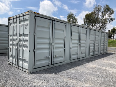 2026 40 ft High Cube Multi-Door Contenedor de almacenamiento