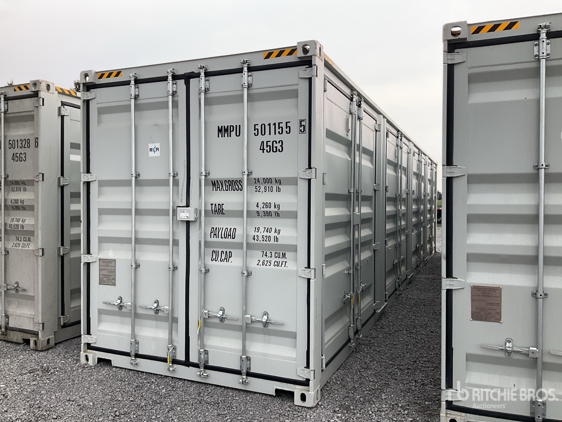 2026 40 ft High Cube Multi-Door Contenedor / Storage Container