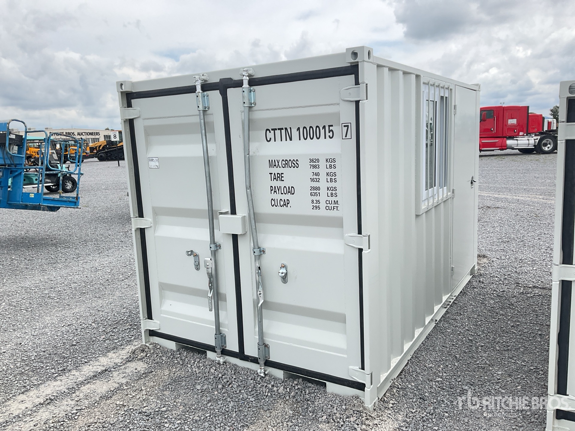 2026 10 ft Oficina Movil Tipo Contenedor / Storage Container
