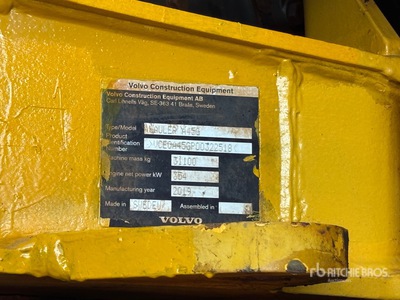 2019 Volvo A45G Wywrotka przegubowa