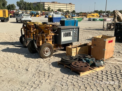 2010 Anfeng TK600D Quantity of (2) Concrete Pump