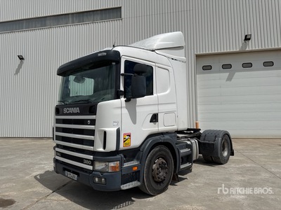 2001 Scania 114L-380 4x2 Tracteur Routier 2-Achs Sattelzugmaschine mit Schlafkabine