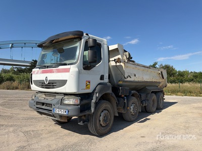 2007 Renault Kerax DXi 410 8x4 Camion Benne Tri/A Dump Truck