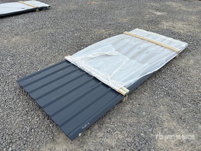 Quantity of (50) Metal Roofing Sheets