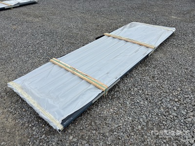 Quantity of (50) Metal Roofing Sheets