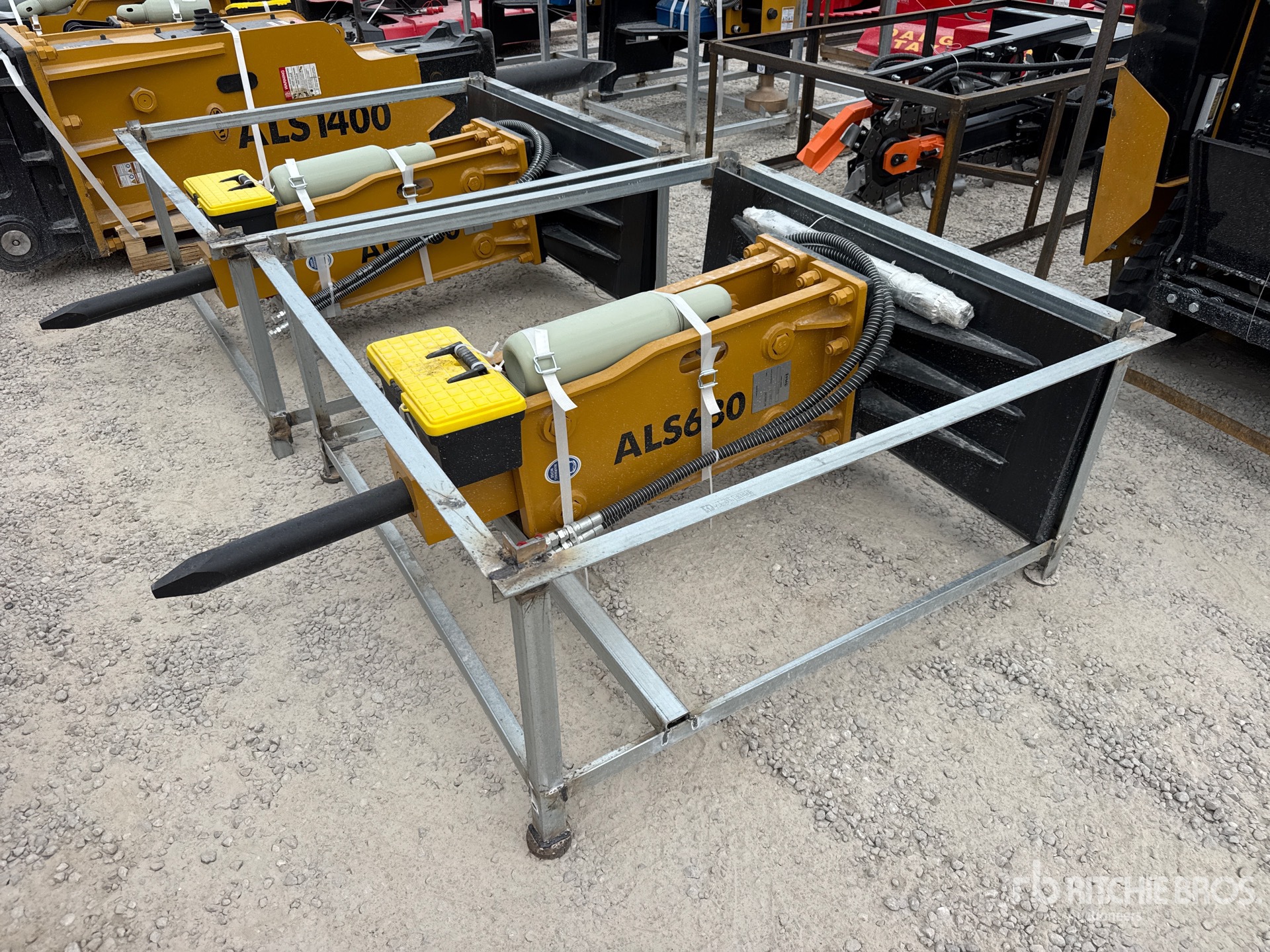 2026 LYALS ALS680 45 in Skid Steer Breaker (Unused)