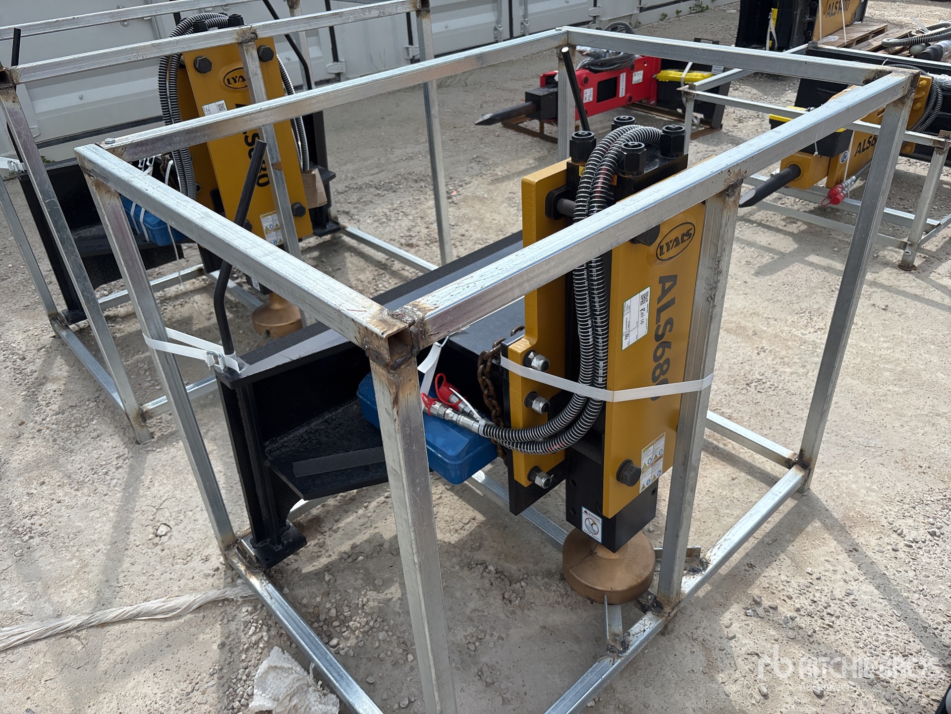 2026 LYALS ALS680 Skid Steer Post Driver (Unused)