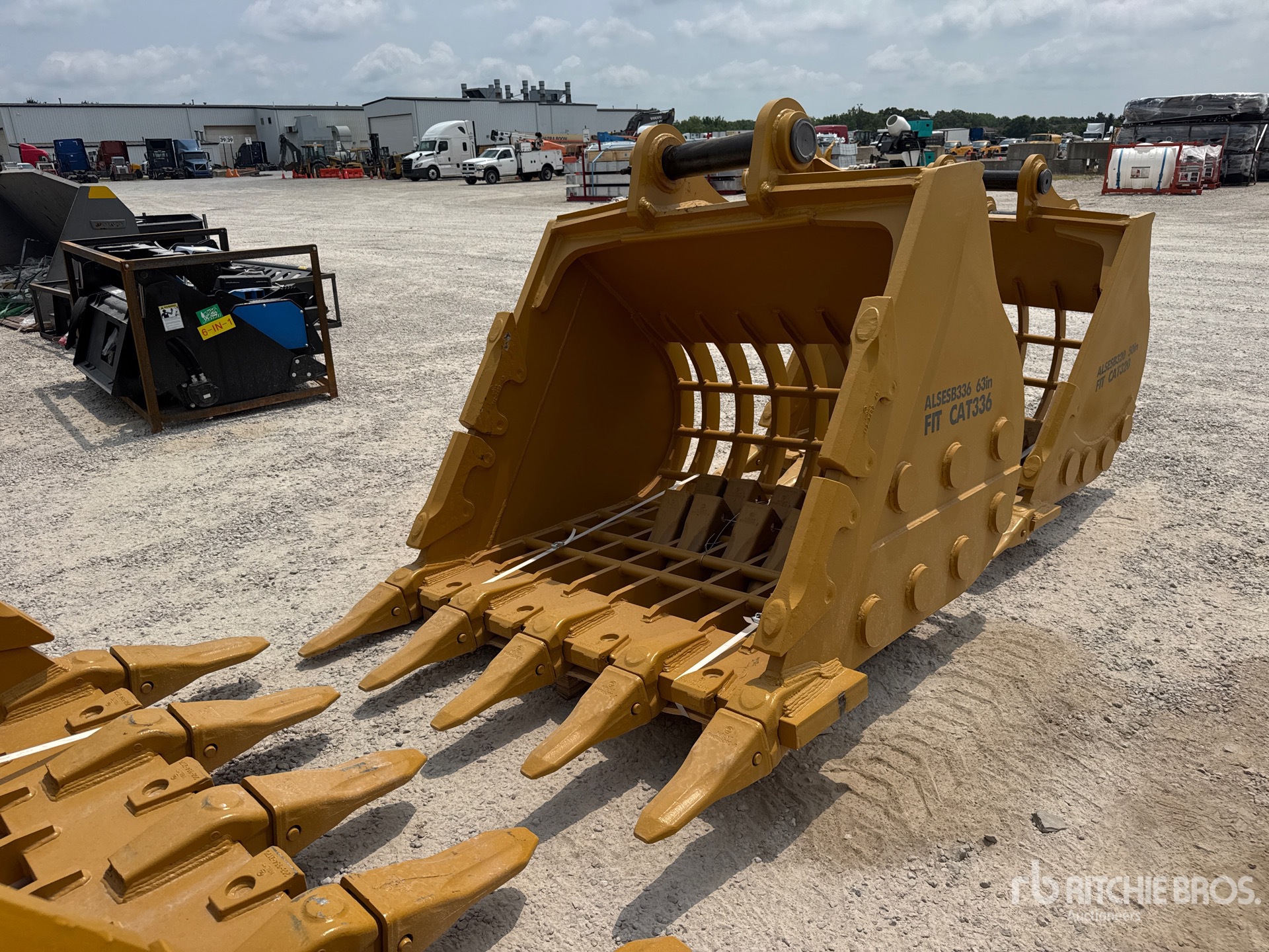 2026 LYALS ALSESB336 63 in Skeleton Excavator Bucket - Fits Cat 336 (Unused)