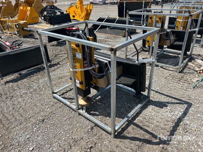 2026 LYALS ALS680 Skid Steer Post Driver (Unused)