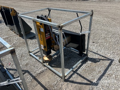 2026 LYALS ALS680 Skid Steer Post Driver (Unused)