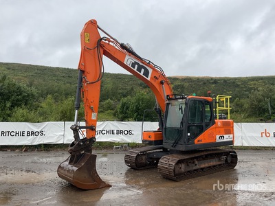 2022 Doosan DX140LC-7 حفارة بجنزير