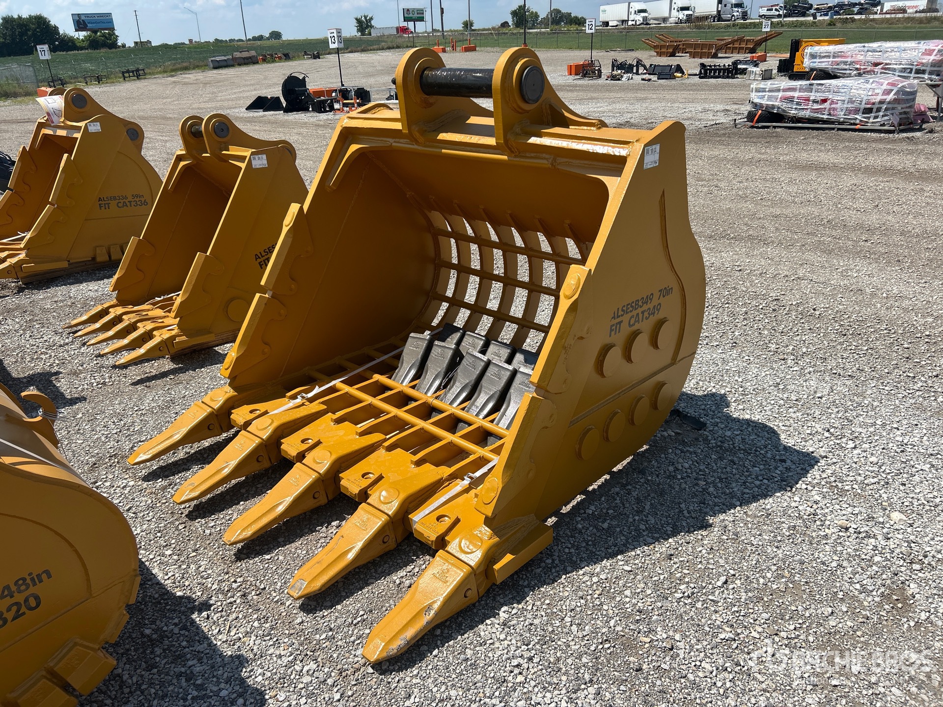 2026 LYALS ALSESB349 65 in Skeleton Excavator Bucket (Unused)