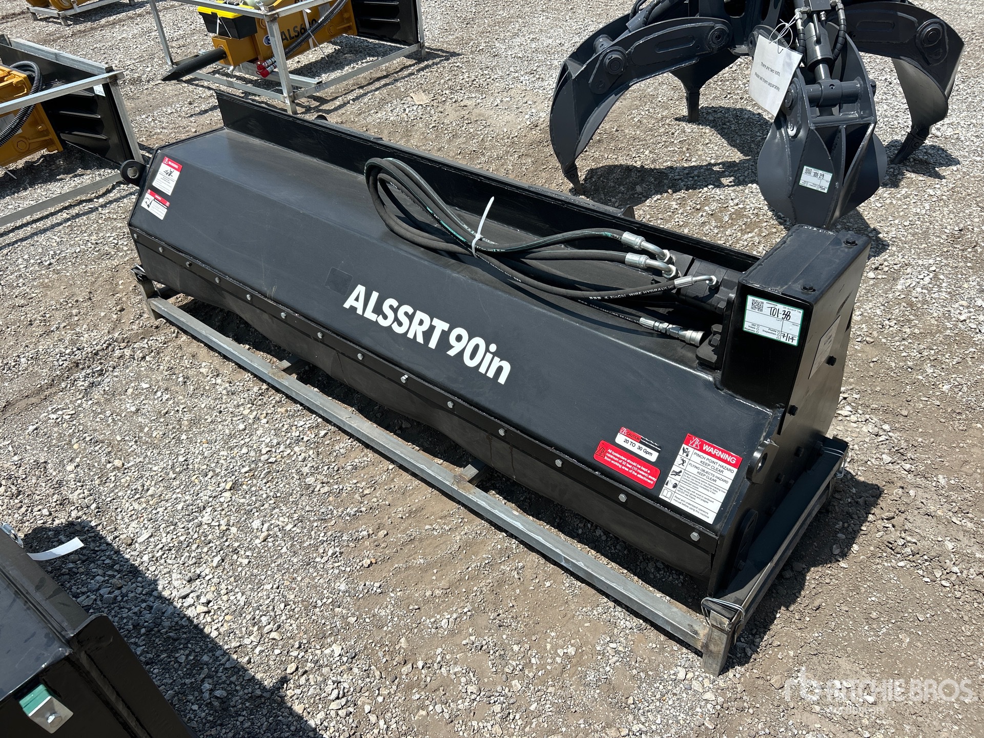 2026 LYALS ALSSRT 90 in Skid Steer Tiller (Unused)