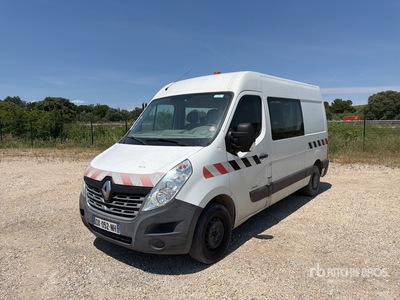 2015 Renault Master dci 125 Vehicule Utilitaire Double Cabine Crew Cab Furgoneta de carga