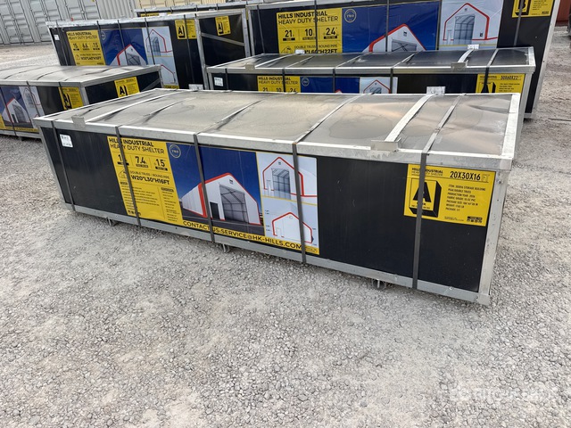 2026 HIlls Industrial 302016 20 ft x 30 ft 16 ft Storage Building (Unused)