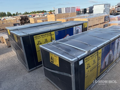 2026 HIlls Industrial 804024 40 ft x 80 ft x 24 ft Storage Building (Unused)