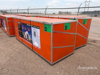 Quantity of (2) Crates of 2026 HIlls Industrial 604024 3 ft 9 in x 10 ft 5 in 60 ft x 40 ft x 24 ft Storage Building (Unused)