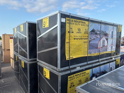2026 HIlls Industrial 1505026 50 ft x 150 ft x 26 ft Storage Building (Unused)