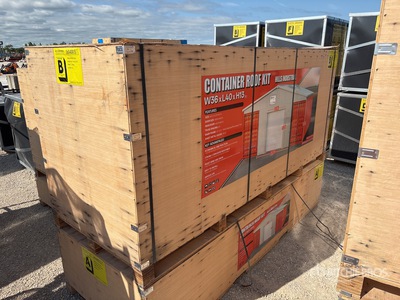 2026 HIlls Industrial 36 ft x 40 ft x 13 ft Container Shelter (Unused)