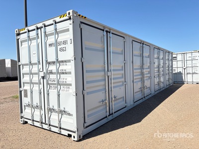 2026 40 ft High Cube Multi-Door Open-Sided Storage Container
