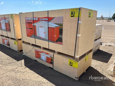 2026 HIlls Industrial 40 ft x 36 ft x 13 ft Container Shelter (Unused)
