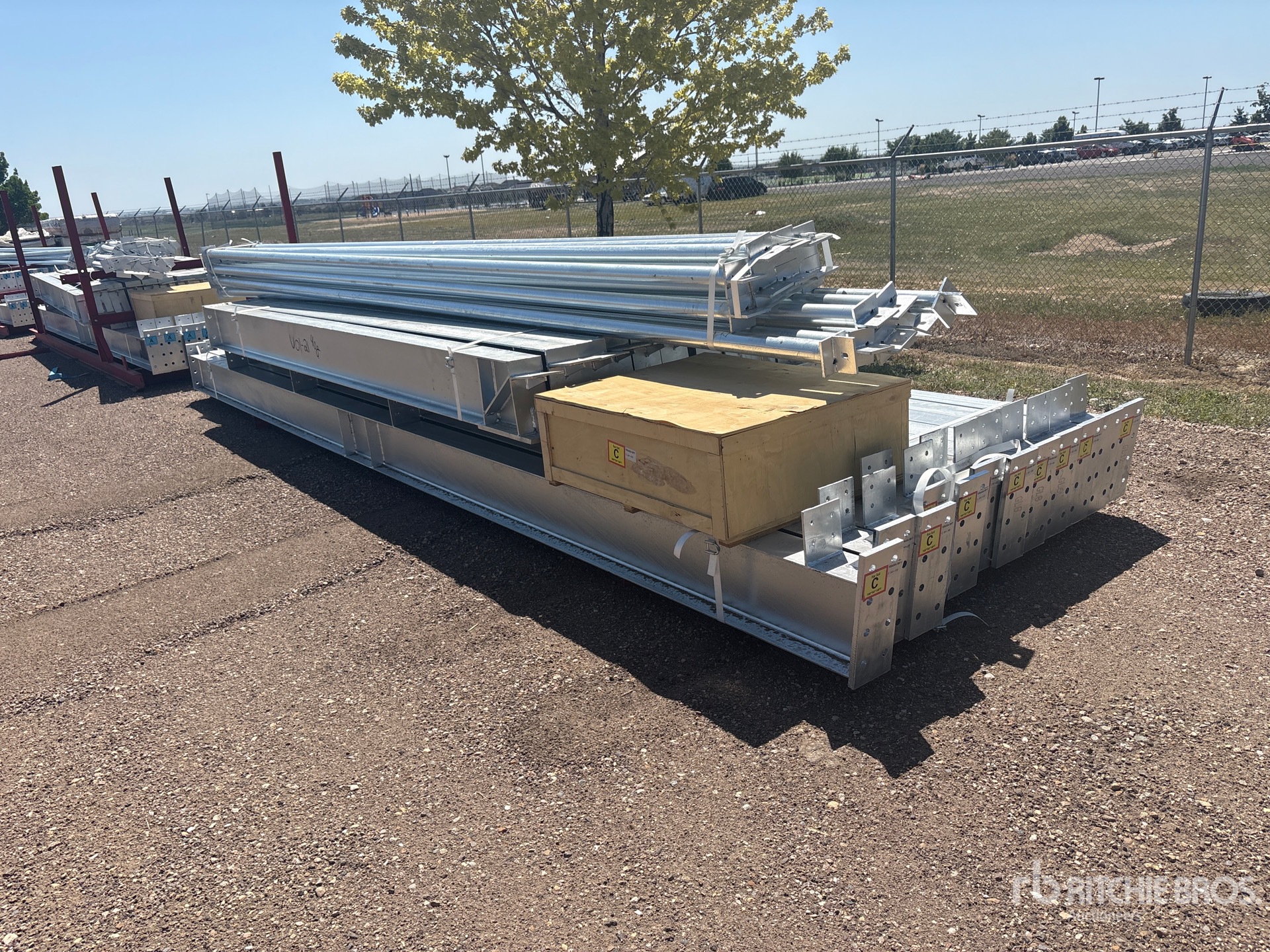 2026 BLUESEA 100 ft x 50 ft x 18 ft Steel Frame Only Storage Building (Unused)