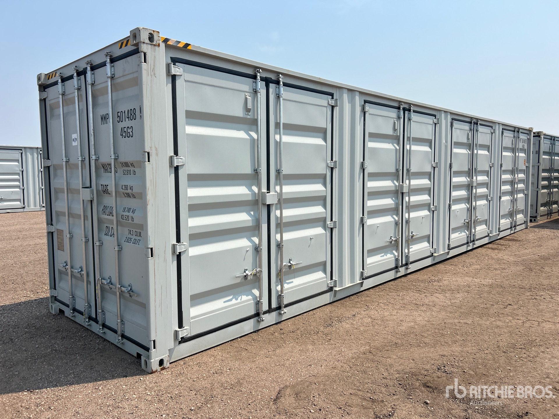 2026 40 ft High Cube Multi-Door Storage Container