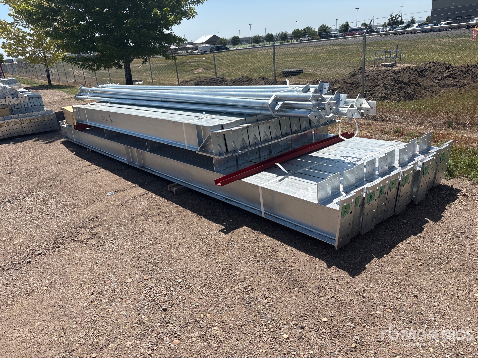 2026 BLUESEA 100 ft x 50 ft x 18 ft Steel Frame Only Storage Building (Unused)