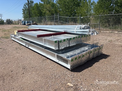 2026 BLUESEA 100 ft x 50 ft x 18 ft Steel Frame Only Storage Building (Unused)