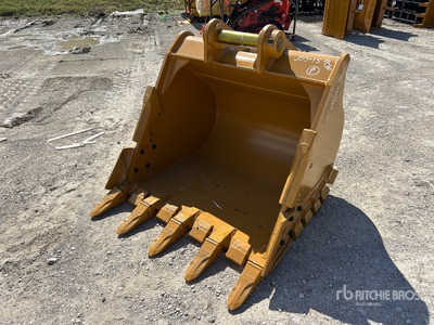 2026 Warrior WBRC20-1300-B 53 in 20-25T 1300mm Rock Excavator Bucket - Fits Cat 320 (Unused)