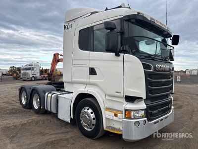 2014 Scania R560 6x4 T/A Sleeper Truck Tractor