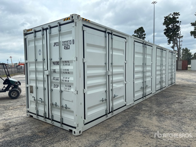 2026 40 Ft High Cube Multi-Door Storage Container