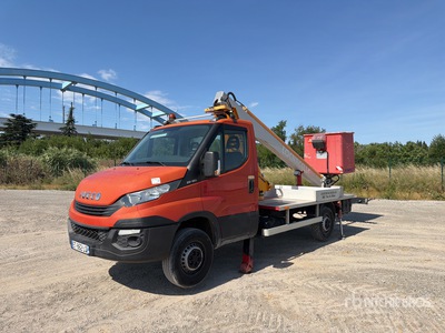2017 Multitel 160 ALU 16 m on 2018 Iveco 35-120 4x2 Camion Nacelle Lkw-Arbeitsbühne
