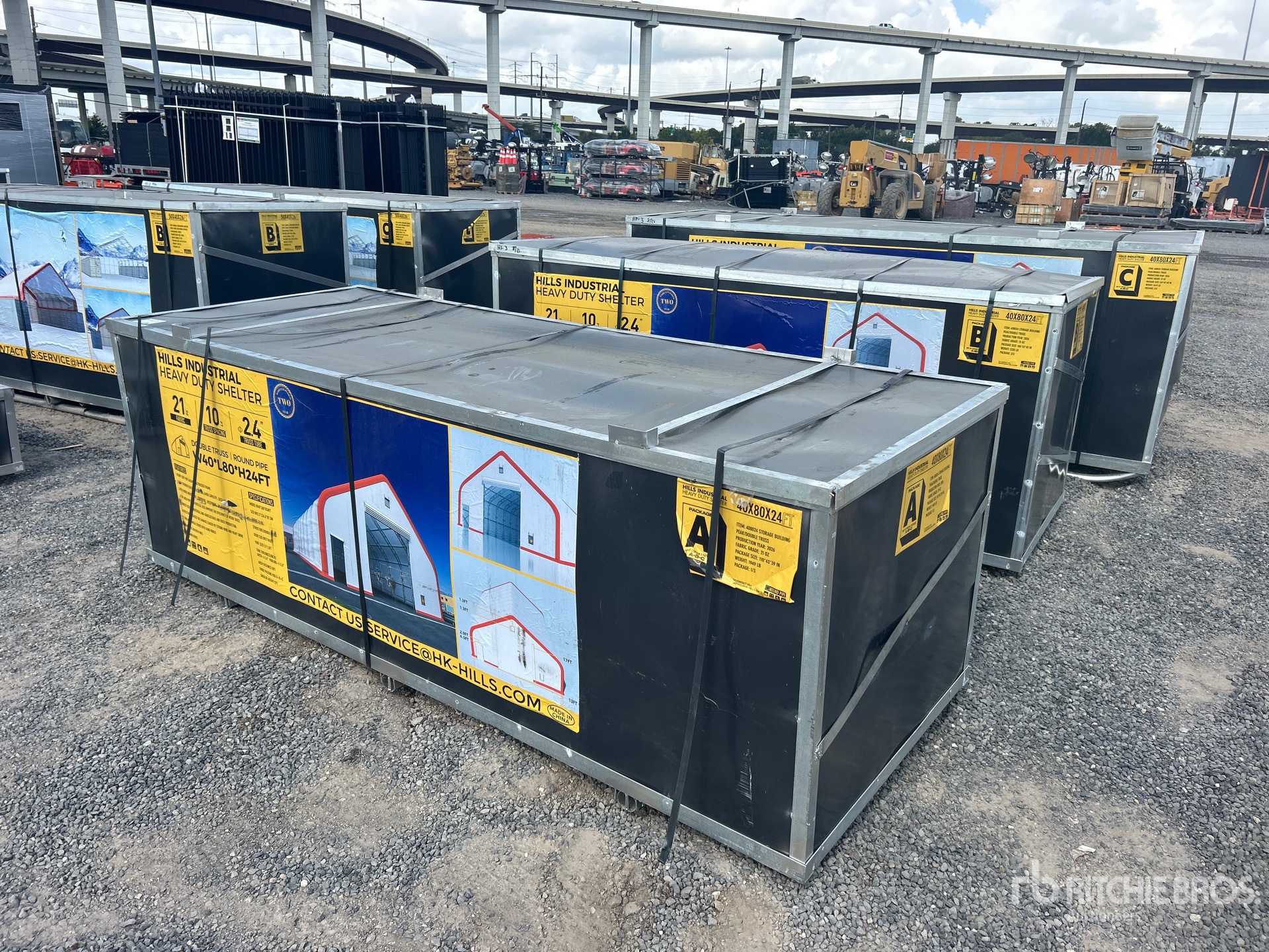2026 HIlls Industrial 804024 40 ft x 80 ft Storage Building (Unused)