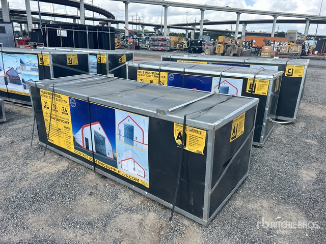 2026 HIlls Industrial 804024 40 ft x 80 ft Storage Building (Unused)