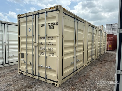 2026 40 ft High Cube Multi-Door Contenedor de almacenamiento