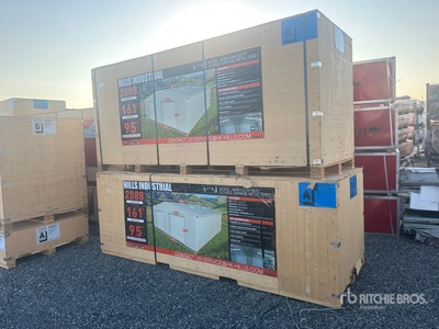 2026 HIlls Industrial 36 ft x 56 ft x 13 ft Double Garage Metal Szopa (Unused)