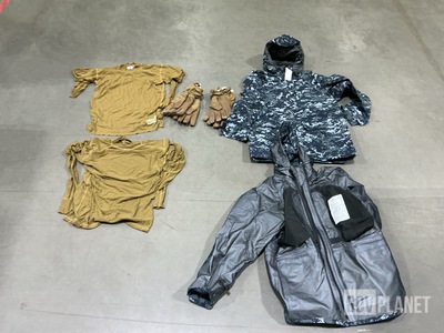 (30) Cold Weather Undershirts, (20) Working Parkas & Assorted Items