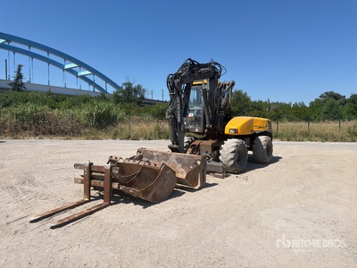 2010 Mecalac 12MTX Pelle Sur Pneus Koparka kołowa