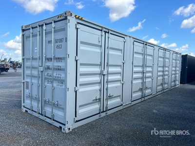 2026 40 ft High Cube Multi-Door Storage Container