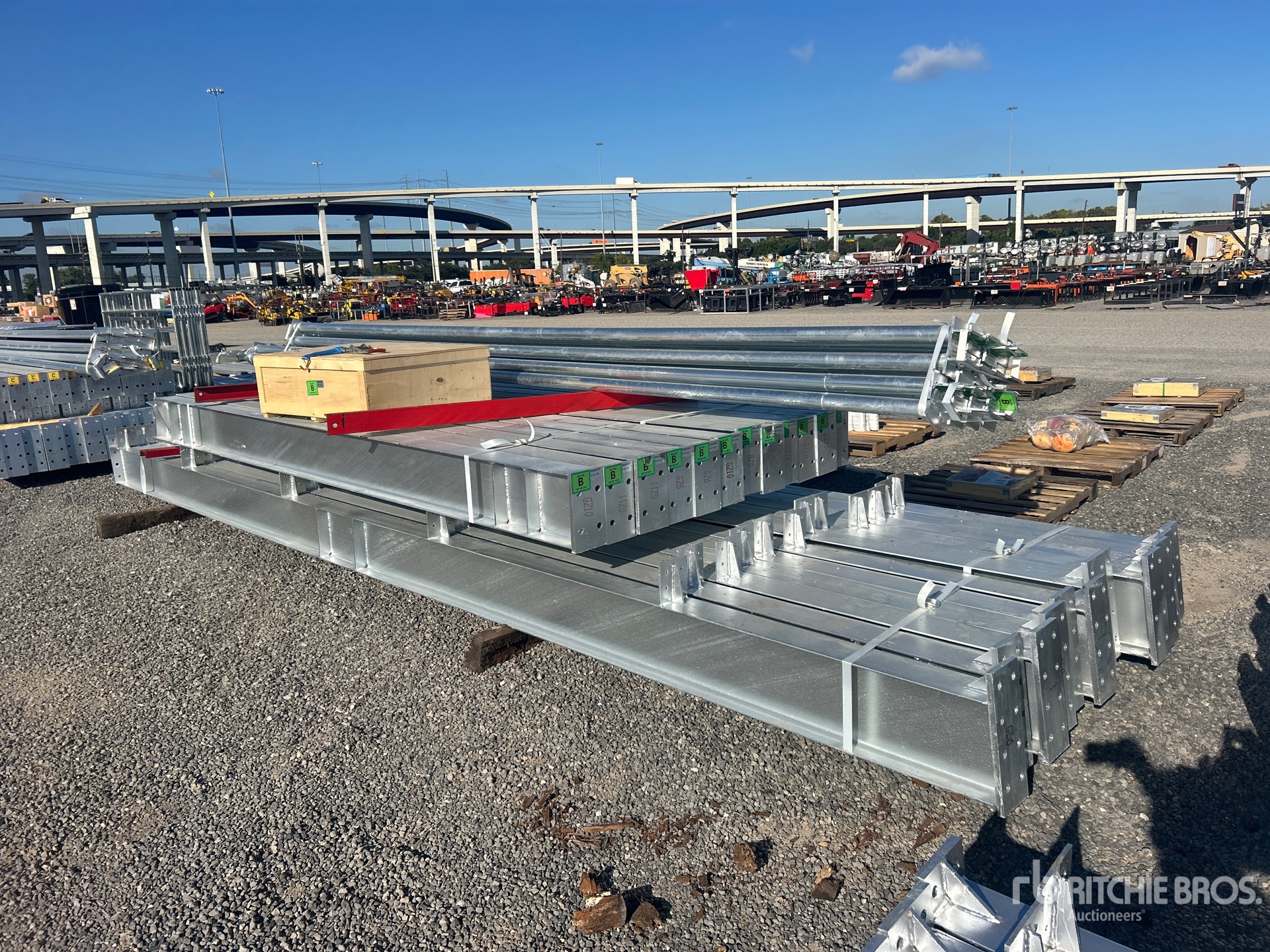 2026 BLUESEA 50 ft x 100 ft Steel Frame Only Storage Building (Unused)