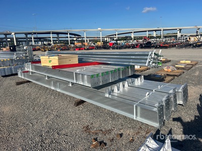 2026 BLUESEA 50 ft x 100 ft Steel Frame Only Storage Building (Unused)