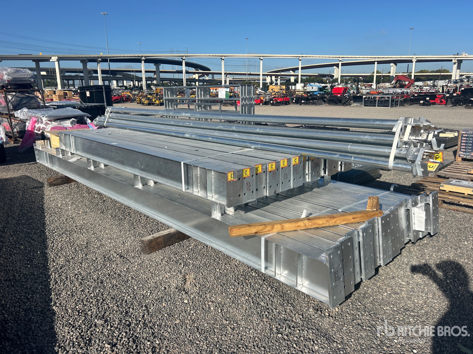 2026 BLUESEA 50 ft x 100 ft Steel Frame Only Storage Building (Unused)