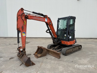 2017 Hitachi ZX38U-5A CLR Mini Pelle Mini Excavator