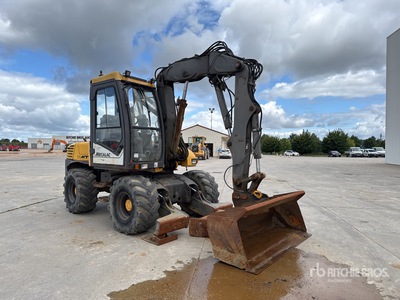2010 Mecalac 12MTX Pelle Sur Pneus Excavadora de Ruedas