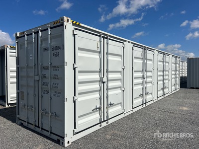 2026 40 ft High Cube Multi-Door Storage Container