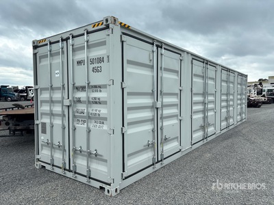 2026 40 ft High Cube Multi-Door Storage Container