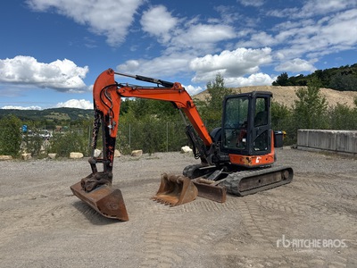 2017 Hitachi ZX55U-5A CLR Mini-Pelle Mini Excavator