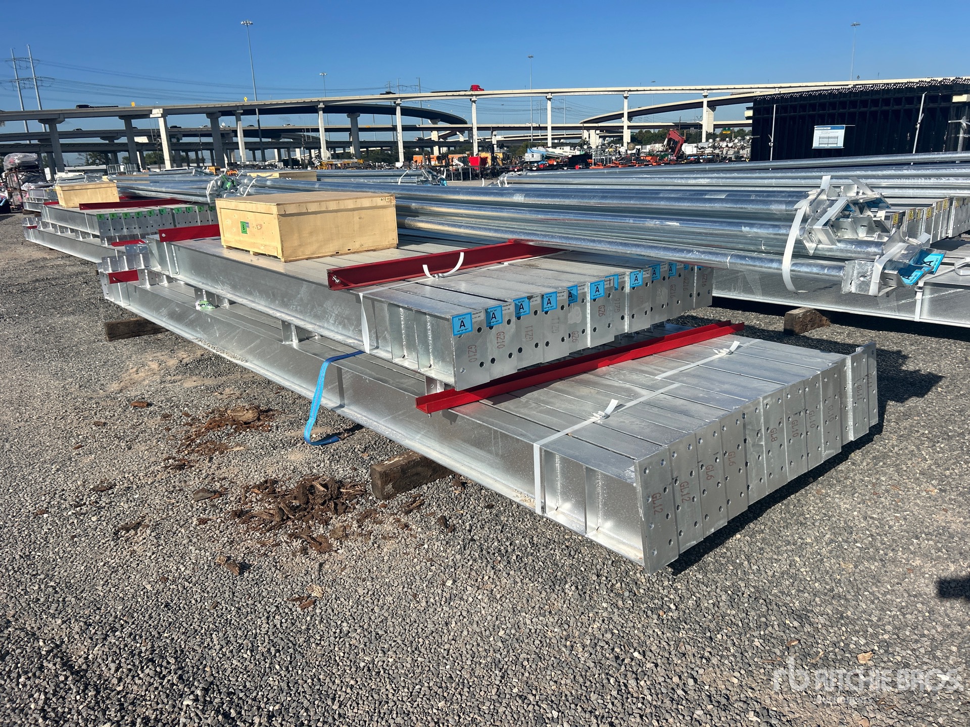 2026 BLUESEA 50 ft x 100 ft Steel Frame Only Storage Building (Unused)